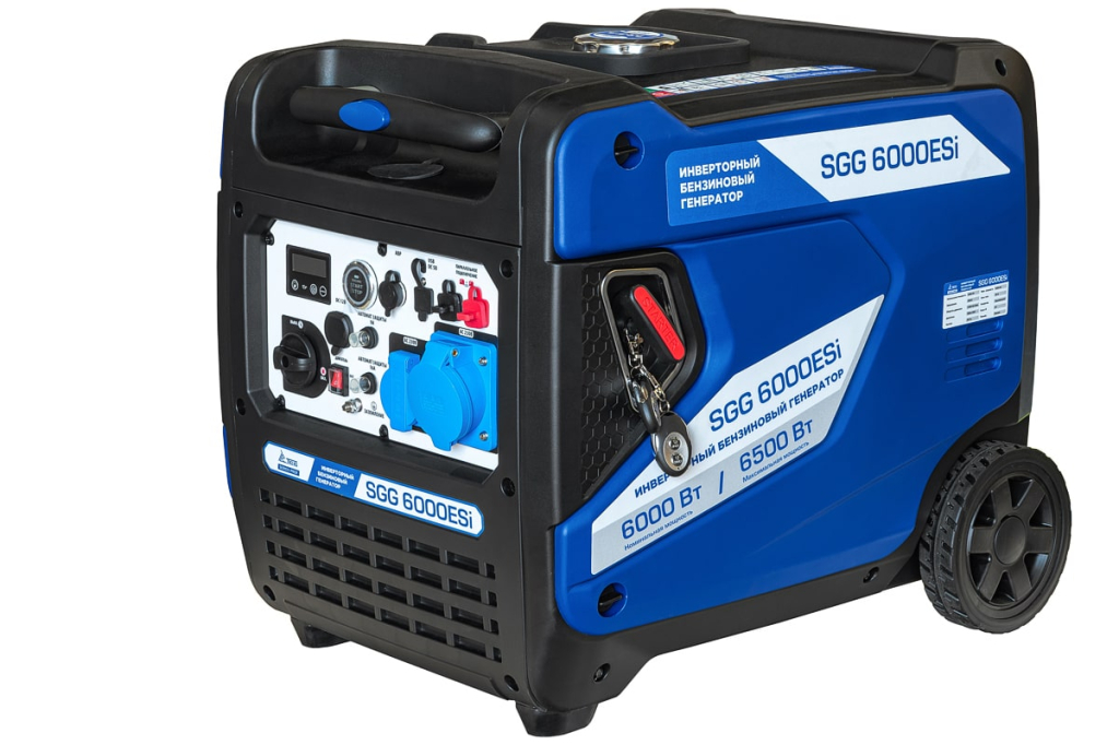 Бензогенератор инверторный ТСС SGG 6000ESi 060063