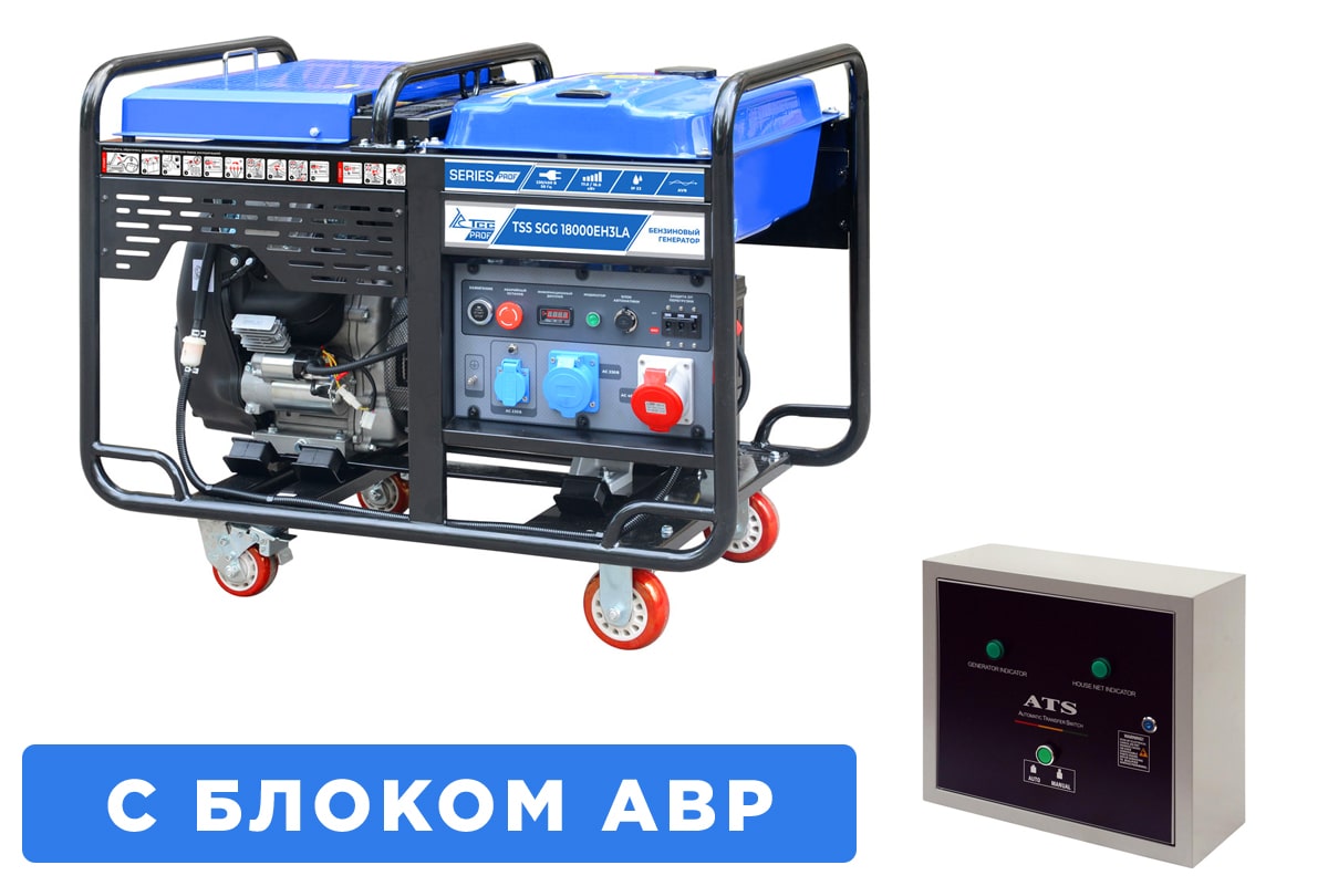 картинка Бензогенератор ТСС SGG 18000EH3LA  с АВР