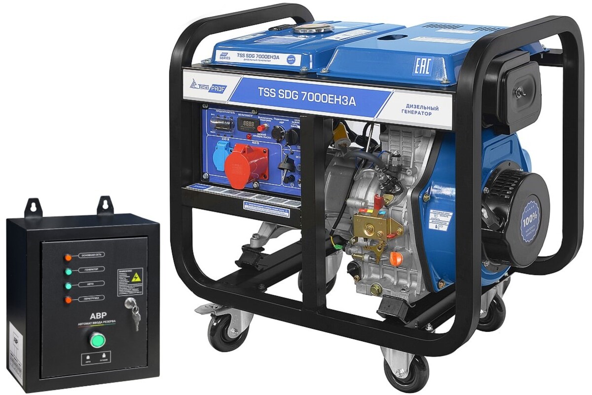 картинка Дизель генератор TSS SDG 7000EH3A с АВР