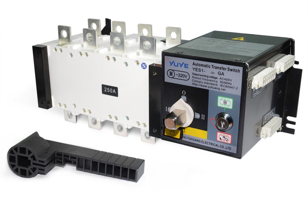 Реверсивный рубильник YES1-250GA/4P In250A 013180